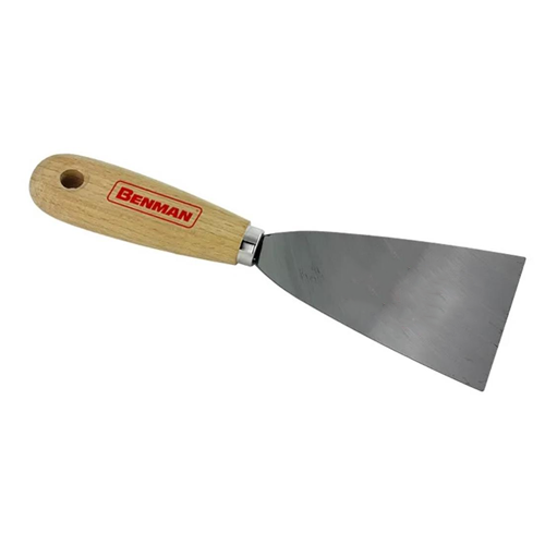 SCRAPER CARBON WOOD HANDLE BENMAN 80MM