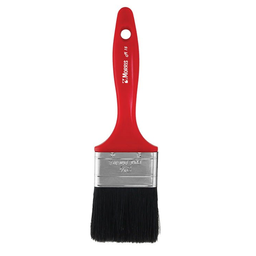 PAINT BRUSH MORRIS M-15 BLACK BRISTLE SEMI-DOUBLE 1- 1/2''