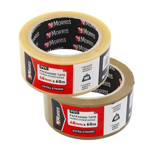 PACKING TAPE BROWN LOW NOISE MORRIS 48MMX60M