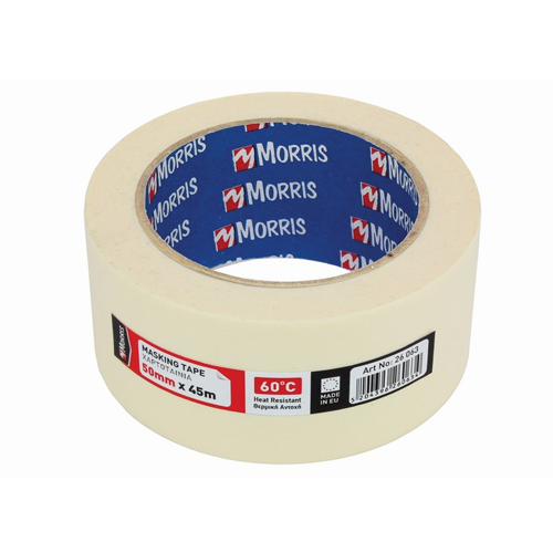 MASKING PAPER TAPE 60C MORRIS 50MMX45M