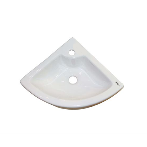 Trigo Corner Wall Hung Basin