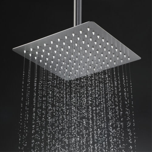 Ultra Slim Square Overhead Rain Shower