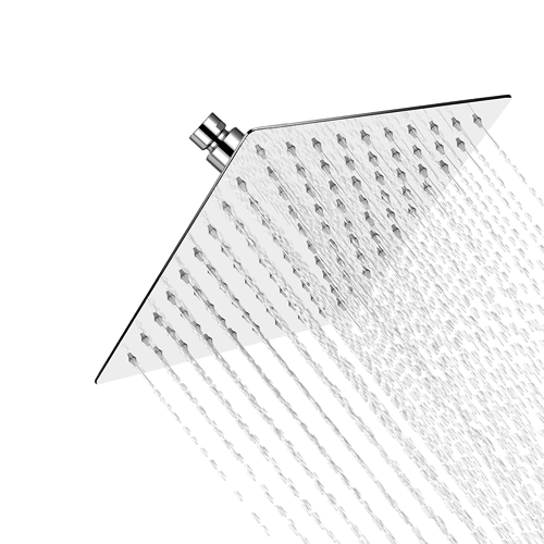 Ultra Slim Square Overhead Rain Shower